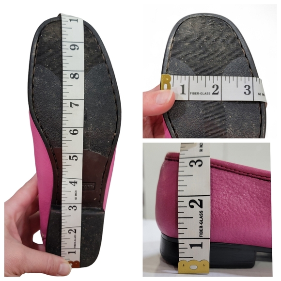 Rockport Loafers Barbie Pink Slip On Leather Driving Shoe Moccasin Women’s 7.5 - Picture 14 of 15